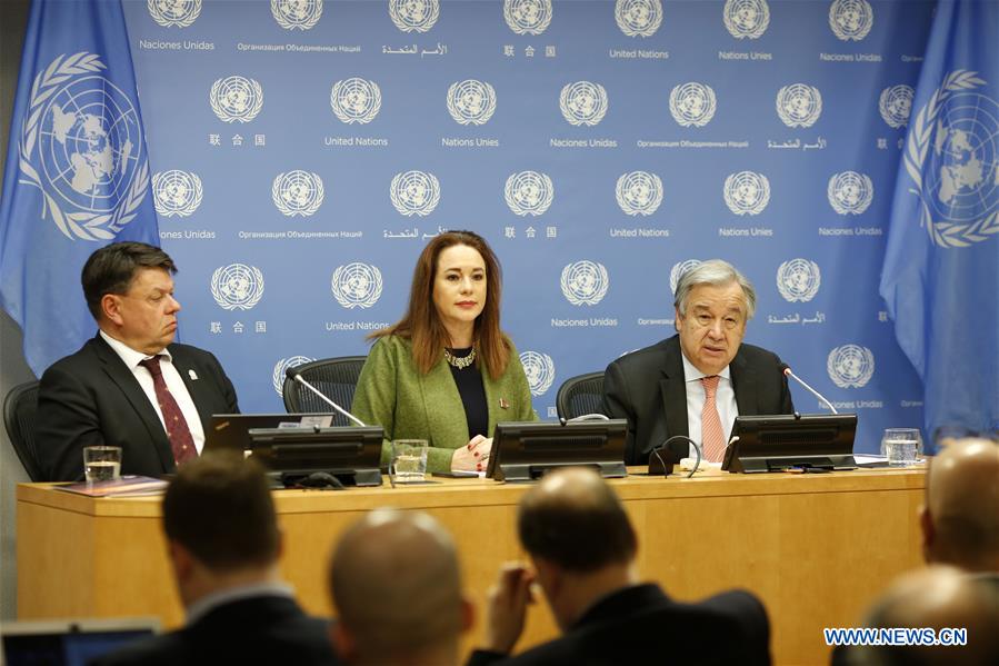 UN-WMO-REPORT-NEWS CONFERENCE