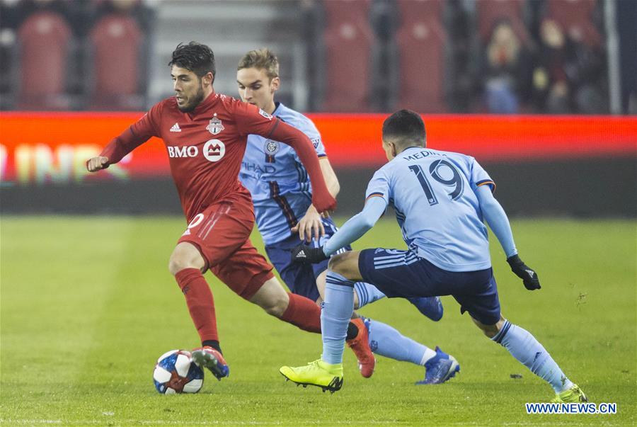 (SP)CANADA-TORONTO-SOCCER-MLS-TORONTO FC VS NEW YORK CITY FC