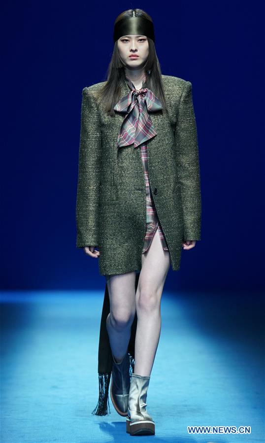 CHINA-BEIJING-FASHION WEEK-WANG YUTAO (CN)