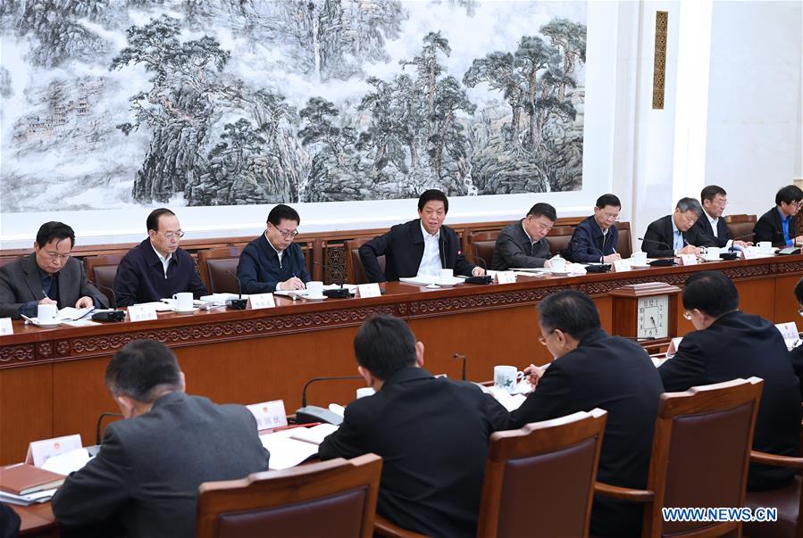 CHINA-BEIJING-LI ZHANSHU-SME LAW-MEETING (CN)