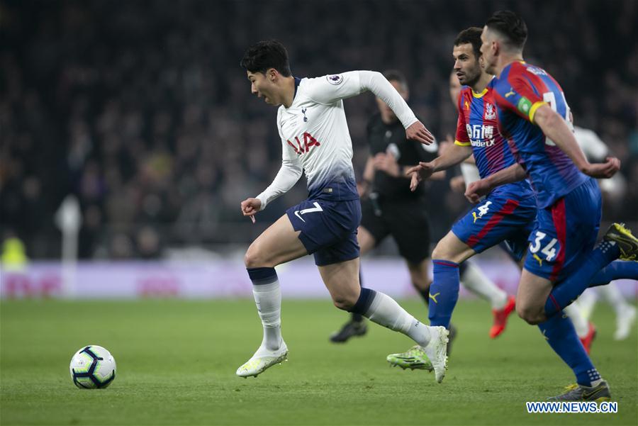 (SP)BRITAIN-LONDON-FOOTBALL-PREMIER LEAGUE-TOT HOTSPUR VS CRYSTAL PALACE