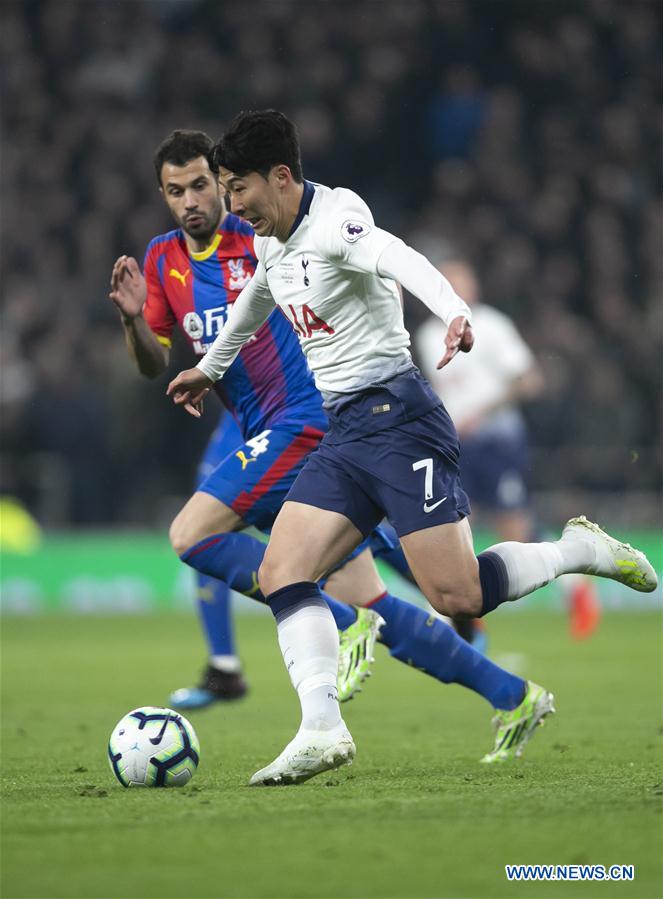 (SP)BRITAIN-LONDON-FOOTBALL-PREMIER LEAGUE-TOT HOTSPUR VS CRYSTAL PALACE