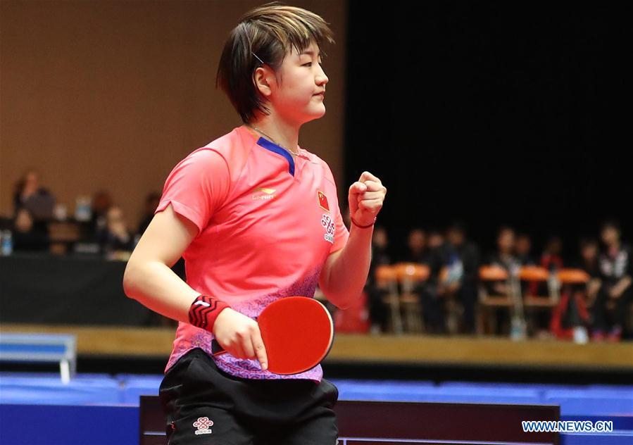  (SP)JAPAN-YOKOHAMA-TABLE TENNIS-ITTF ASIAN CUP 2019-SEMIFINALS