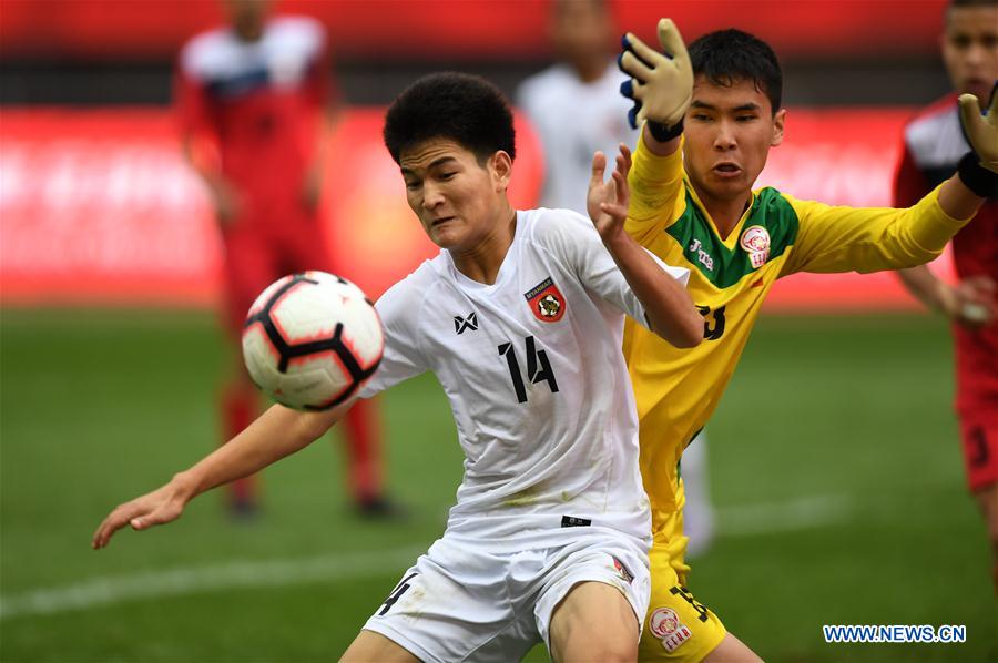 (SP)CHINA-WEINAN-SOCCER-HUA SHAN CUP