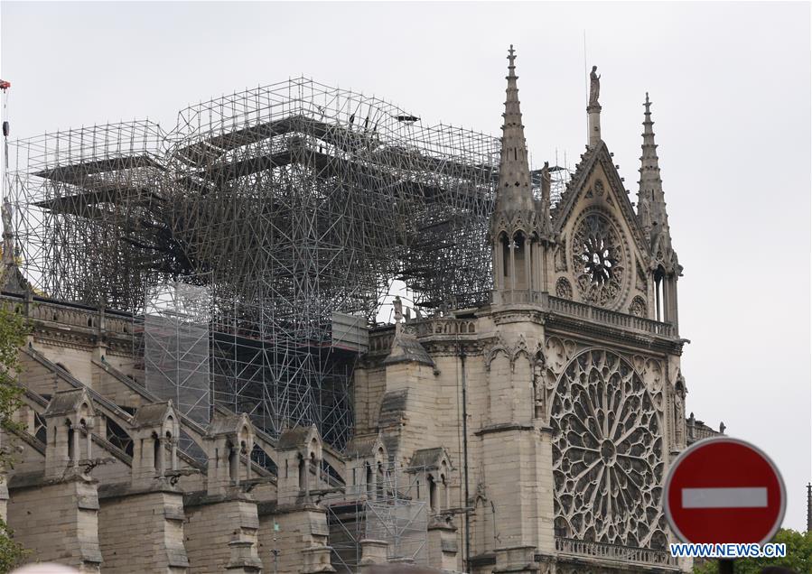 FRANCE-PARIS-NOTRE DAME CATHEDRAL-AFTERMATH