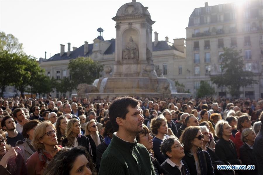 FRANCE-PARIS-NOTRE DAME CATHEDRAL-TRIBUTE