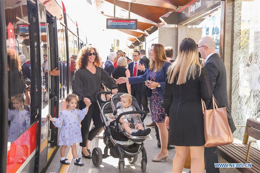 AUSTRALIA-CANBERRA-LIGHT RAIL-TRIAL