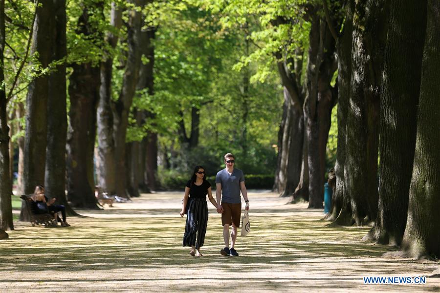 BELGIUM-BRUSSELS-CINQUANTENAIRE PARK