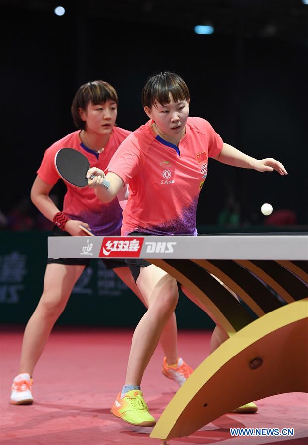 (SP)HUNGARY-BUDAPEST-TABLE TENNIS-WORLD CHAMPIONSHIPS-DAY 4