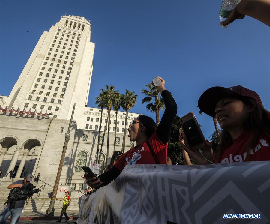 U.S.-LOS ANGELES-LABOR DAY-MARCH