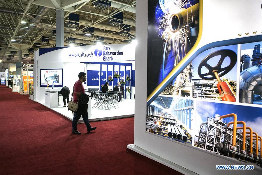 IRAN-TEHRAN-OIL EXHIBITION