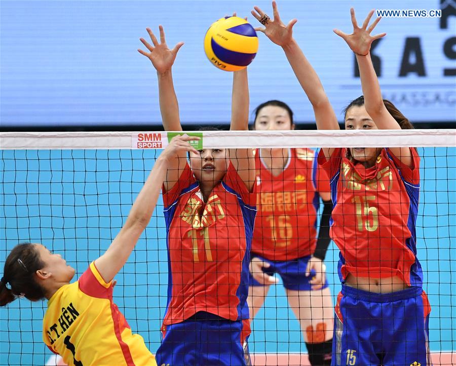 (SP)CHINA-TIANJIN-ASIAN WOMEN'S CLUB VOLLEYBALL CHAMPIONSHIP (CN)