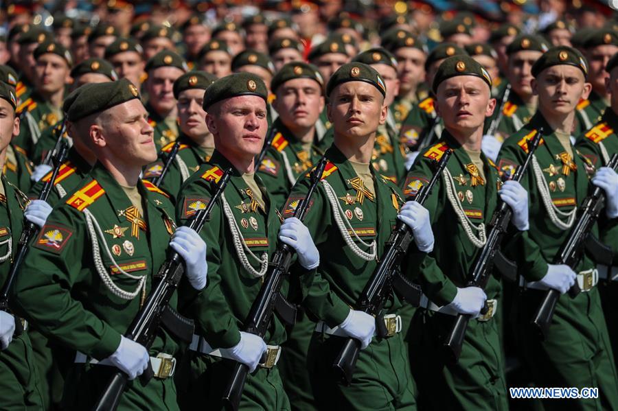 RUSSIA-MOSCOW-VICTORY DAY-PARADE-REHEARSAL