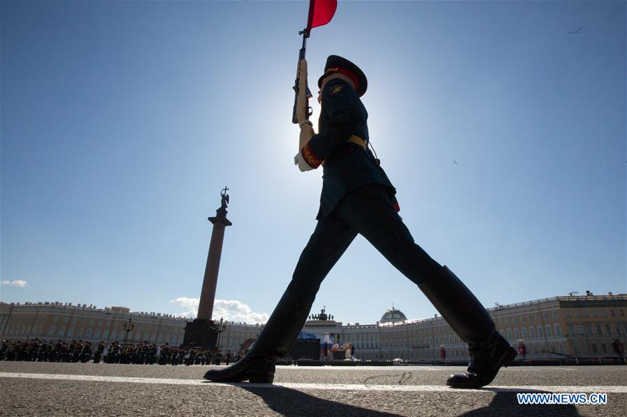 RUSSIA-ST. PETERSBURG-VICTORY DAY-PARADE