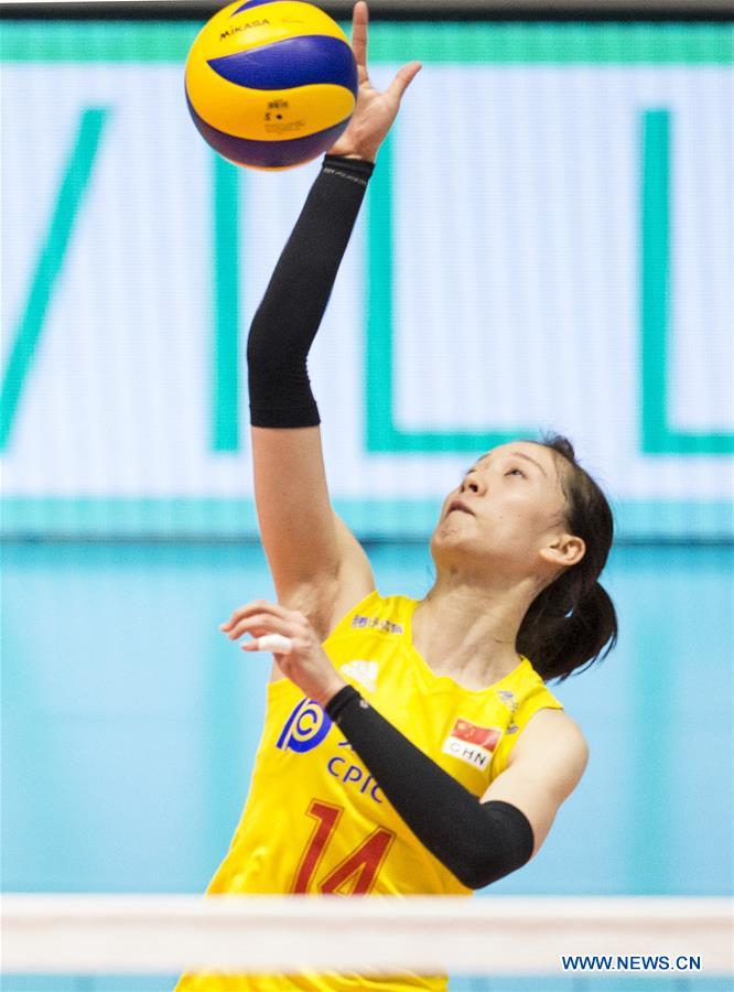 (SP)SWITZERLAND-MONTREUX-VOLLEYBALL-MASTERS WOMEN-GER VS CHN