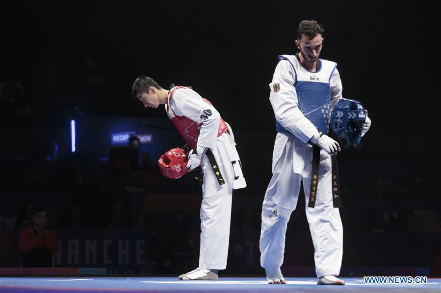 (SP)BRITAIN-MANCHESTER-TAEKWONDO-WORLD CHAMPIONSHIP-DAY 4