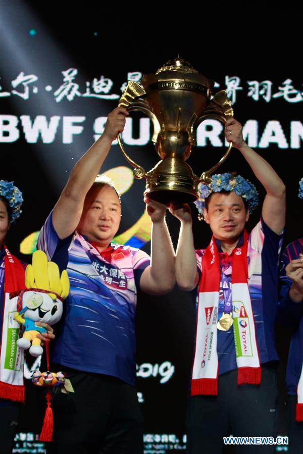 (SP)CHINA-NANNING-BADMINTON-SUDIRMAN CUP 2019(CN)