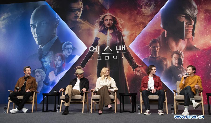 SOUTH KOREA-SEOUL-MOVIE-"X-MEN: DARK PHOENIX"-PROMOTION