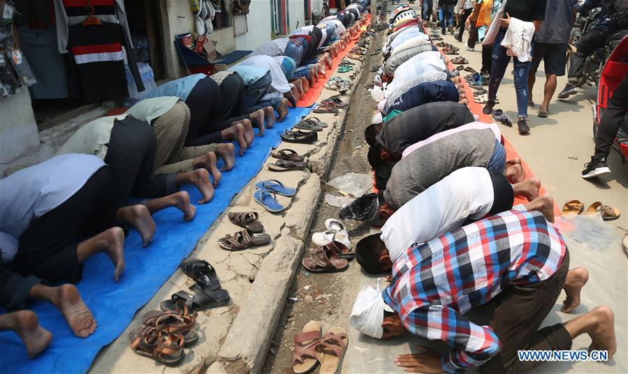 NEPAL-KATHMANDU-HOLY MONTH-RAMADAN-PRAYERS