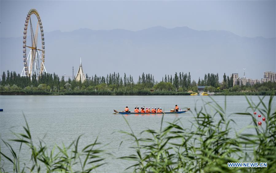 (SP)CHINA-YINCHUAN-DRAGON BOAT COMPETITION (CN)