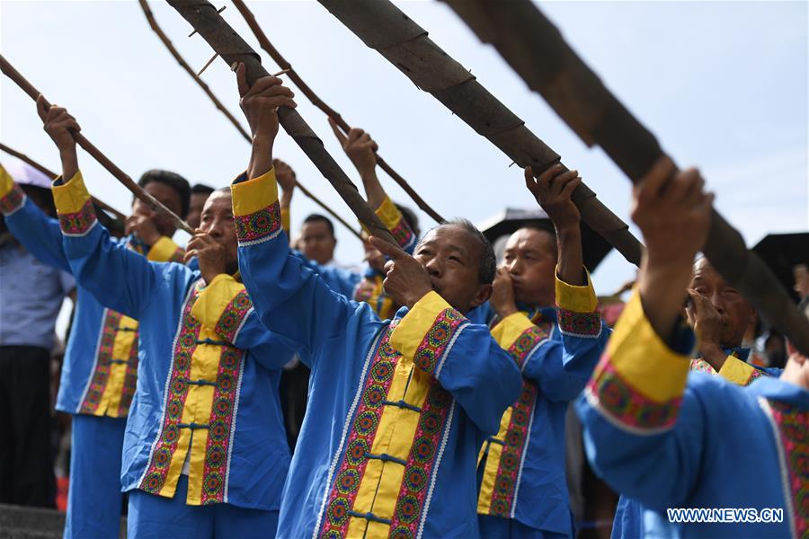 CHINA-HUNAN-SHEBA FESTIVAL-TUJIA ETHNIC GROUP (CN)