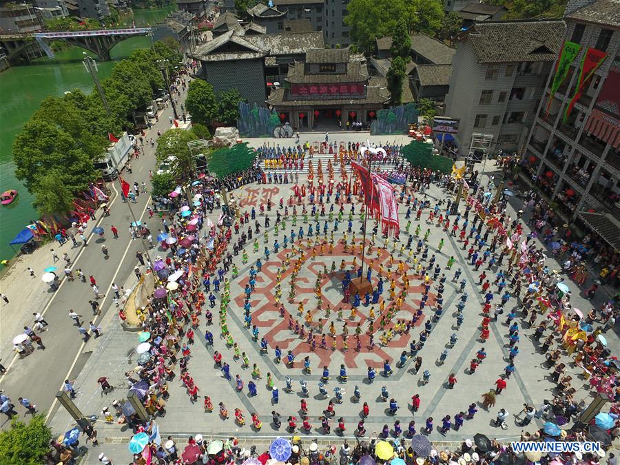 CHINA-HUNAN-SHEBA FESTIVAL-TUJIA ETHNIC GROUP (CN)