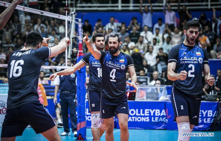 (SP)IRAN-URMIA-VOLLEYBALL-FIVB NATIONS LEAGUE-POLAND VS IRAN