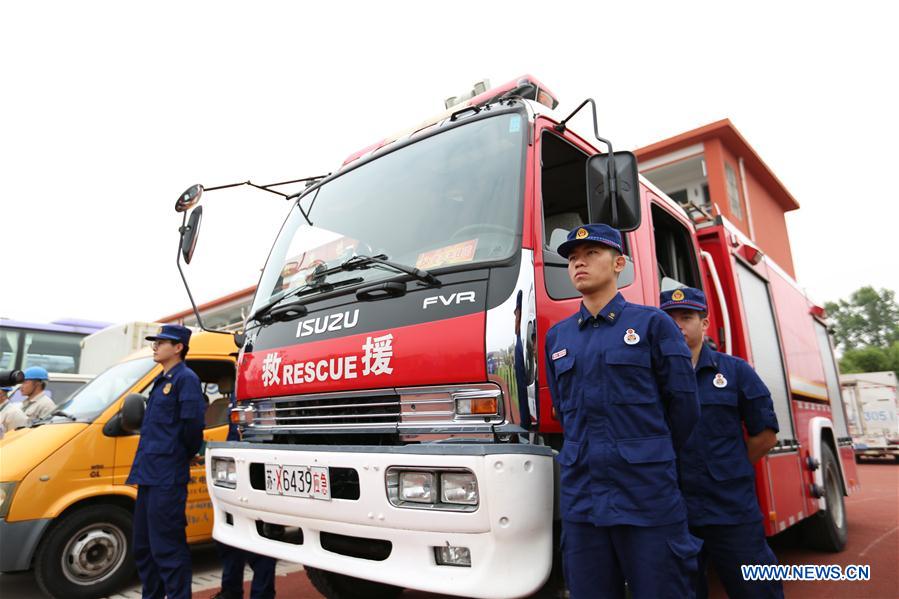 #CHINA-JIANGSU-HUAI'AN-FLOOD EVACUATION DRILL (CN)