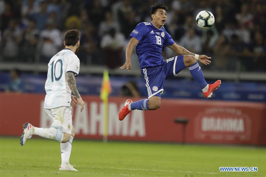 (SP)BRAZIL-BELO HORIZONTE-COPA AMERICA 2019-ARGENTINA VS PARAGUAY 