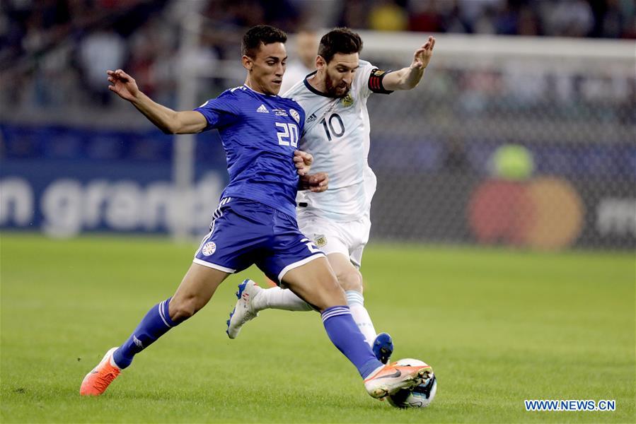 (SP)BRAZIL-BELO HORIZONTE-COPA AMERICA 2019-ARGENTINA VS PARAGUAY 