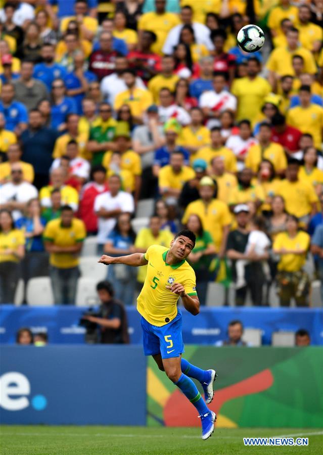 (SP)BRAZIL-SAO PAULO-SOCCER-COPA AMERICA 2019-BRAZIL VS PERU