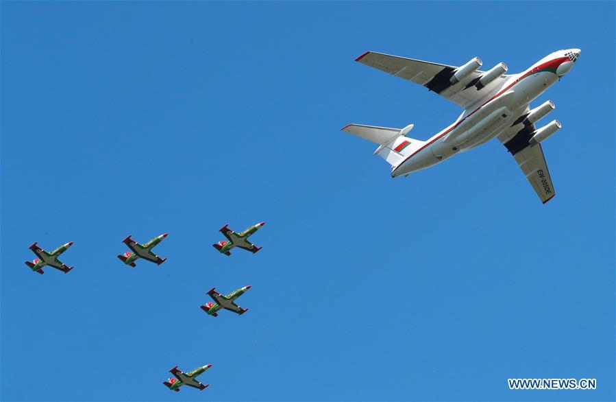 BELARUS-MINSK-INDEPENDENCE DAY PARADE-REHEARSAL