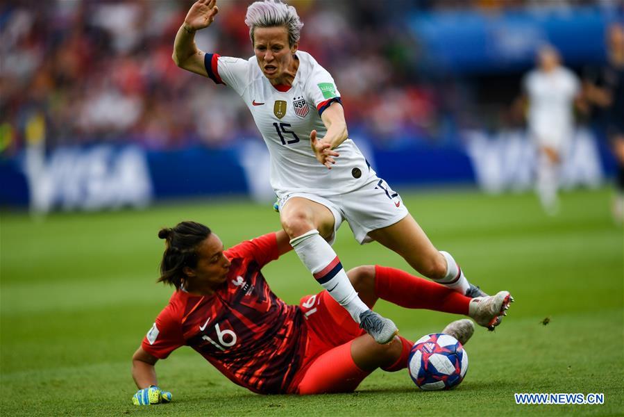 (SP)FRANCE-PARIS-FIFA WOMEN'S WORLD CUP-QUARTERFINAL-FRA VS USA