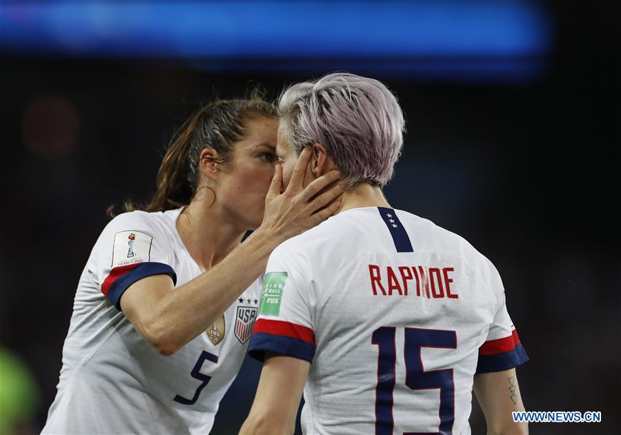 (SP)FRANCE-PARIS-FIFA WOMEN'S WORLD CUP-QUARTERFINAL-FRA VS USA