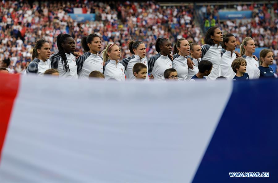 (SP)FRANCE-PARIS-FIFA WOMEN'S WORLD CUP-QUARTERFINAL-FRA VS USA