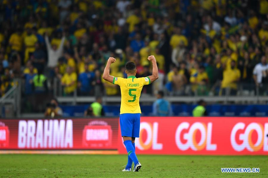 (SP)BRAZIL-BELO HORIZONTE-FOOTBALL-COPA AMERICA 2019-ARGENTINA VS BRAZIL