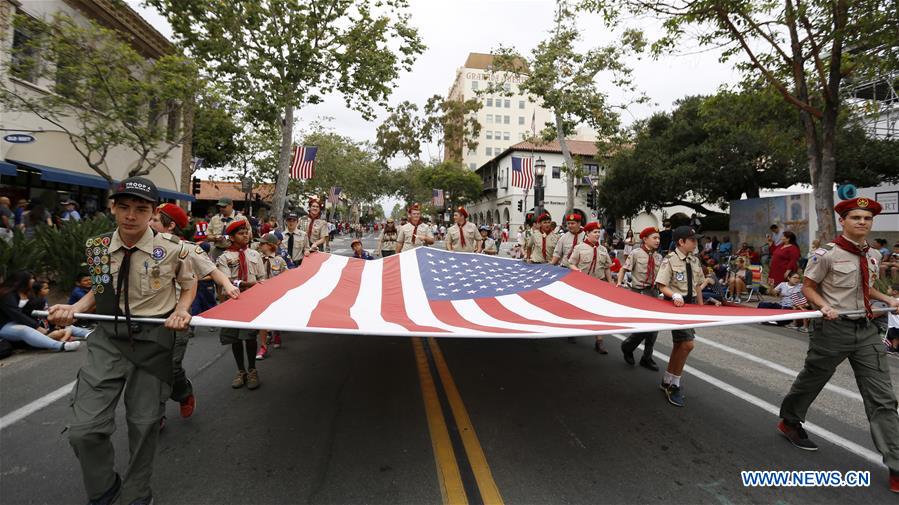 U.S.-SANTA BARBARA-INDEPENDENCE DAY-PARADE