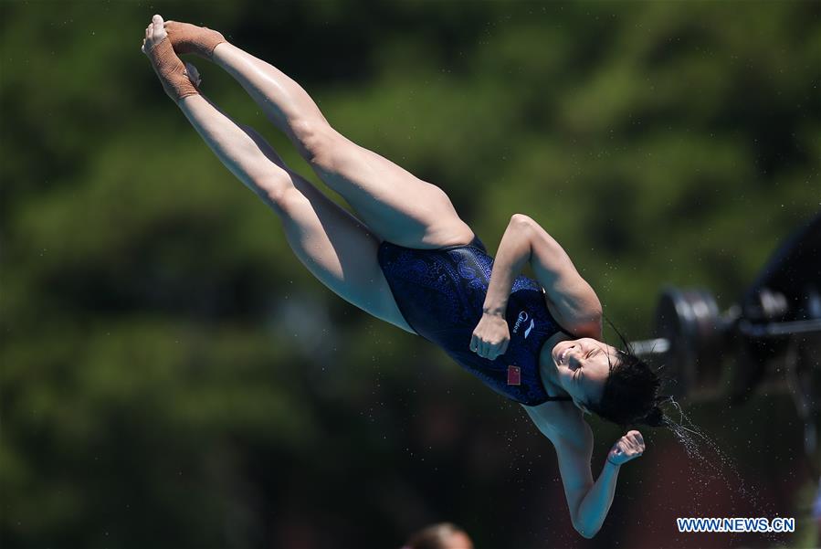 (SP)ITALY-NAPLES-SUMMER UNIVERSIADE-DIVIING-WOMEN'S 3M SPRINGBOARD-FINAL