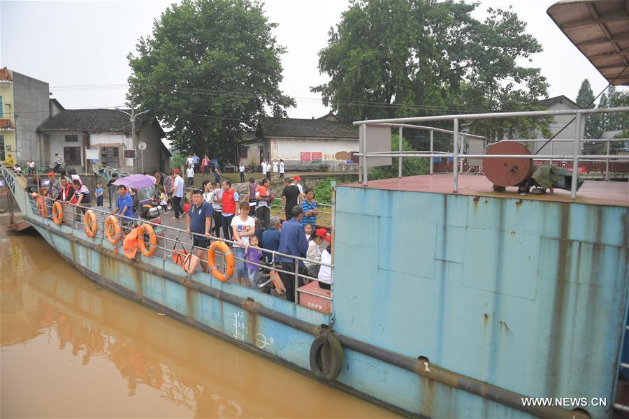 CHINA-HUNAN-CHANGSHA-FLOOD-RESIDENTS RELOCATION (CN)