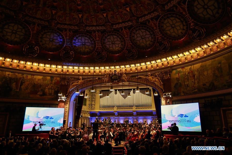 ROMANIA-BUCHAREST-GALA CONCERT-EU PRESIDENCY-END