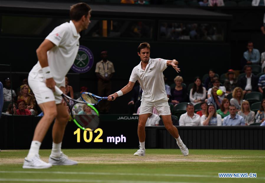 (SP)BRITAIN-LONDON-TENNIS-WIMBLEDON-MEN'S DOUBLES-FINAL-DAY 12