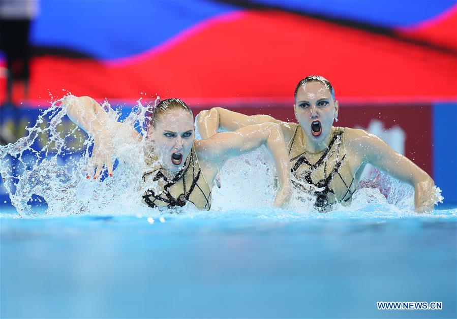 (SP)SOUTH KOREA-GWANGJU-FINA WORLD CHAMPIONSHIPS-ARTISTIC SWIMMING