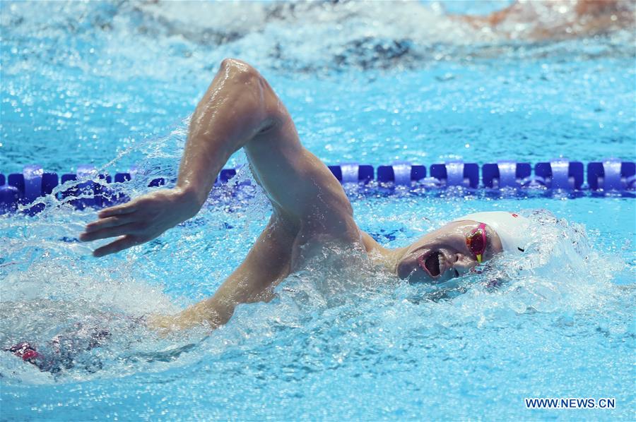 (SP)SOUTH KOREA-GWANGJU-FINA WORLD CHAMPIONSHIPS-SWIMMING-DAY 4