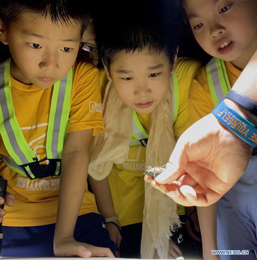 (BeijingCandid)CHINA-BEIJING-SUMMER-CHILDREN-SCIENCE PROGRAM (CN)