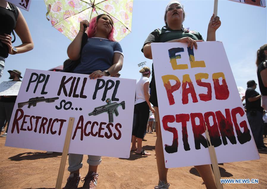 U.S.-EL PASO-RALLY-GUN CONTROL-ANTI-RACISM