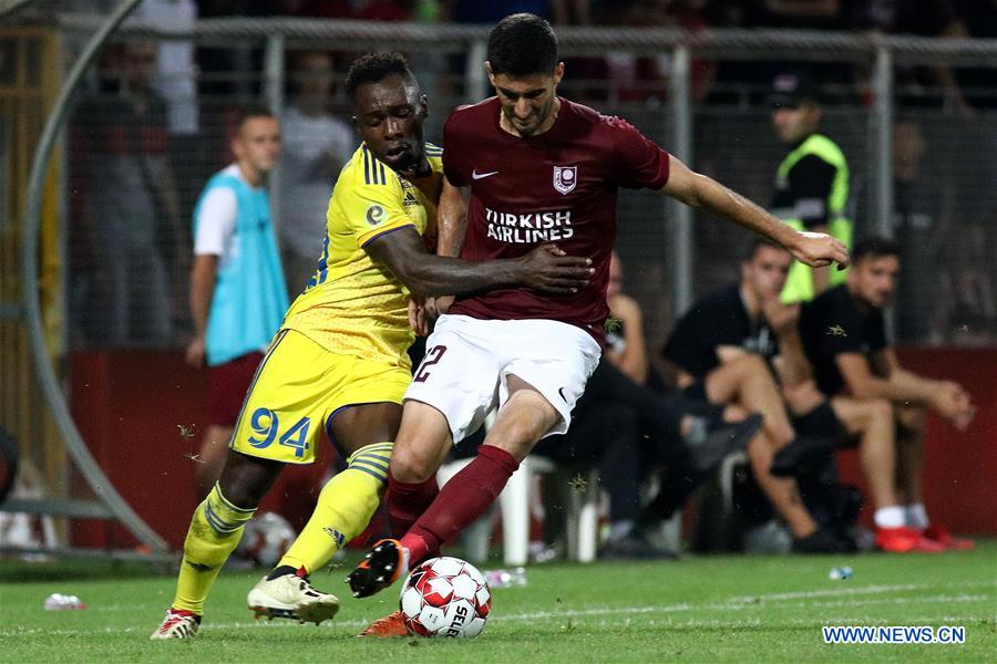 (SP)BOSNIA AND HERZEGOVINA-ZENICA-FOOTBALL-UEFA EUROPA LEAGUE-SARAJEVO VS BATE