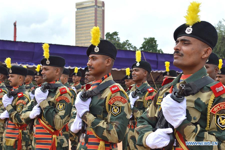 INDIA-BANGALORE-INDEPENDENCE DAY CELEBRATIONS-REHEARSAL