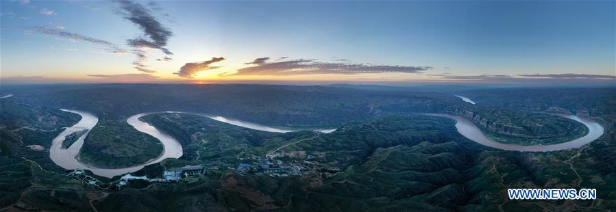 CHINA-SHAANXI-YELLOW RIVER-QIANKUNWAN-SCENERY (CN)