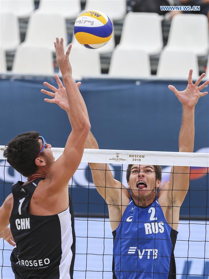 (SP)RUSSIA-MOSCOW-BEACH VOLLEYBALL-FIVB WORLD TOUR