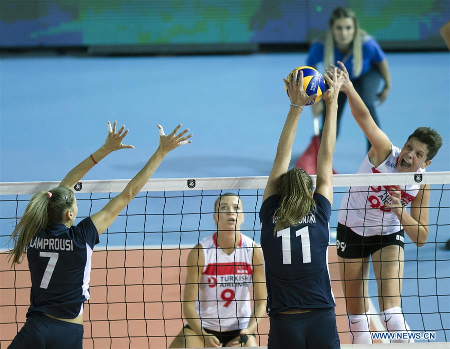 (SP)TURKEY-ANKARA-VOLLEYBALL-WOMEN'S EUROPEAN CHAMPIONSHIP